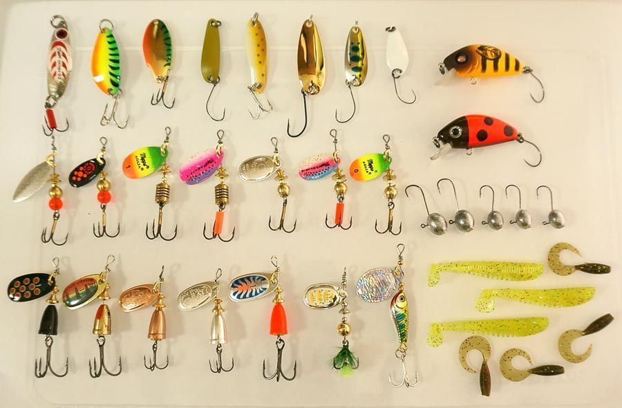 Ultraleichte Spinnruten - Kunstköder