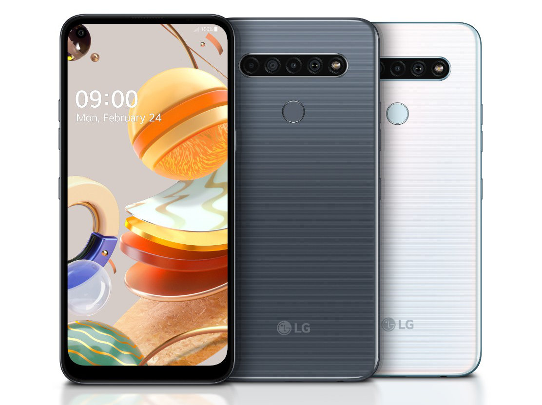 Présentation du smartphone LG K61 avec les principales caractéristiques